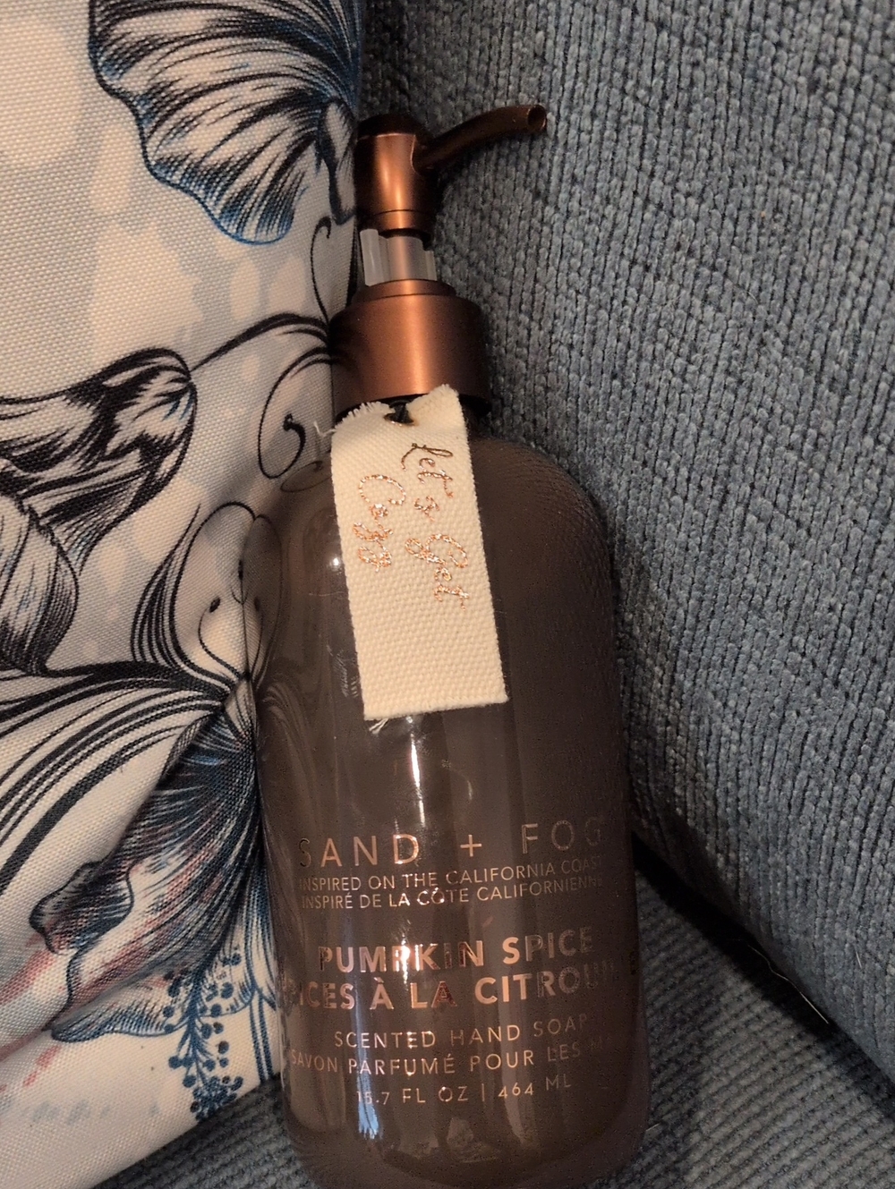 Sand And Fog Pumpkin Spice Scented Hand Soap